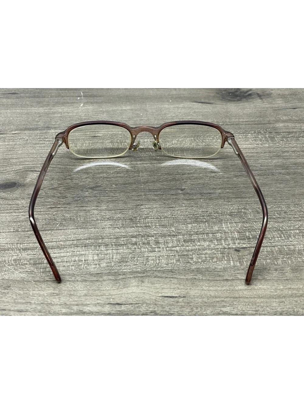 GUCCI mod GG1404 col T8K 50[]22-135 Eyeglasses Half Rim Clear Pink *Frames Only